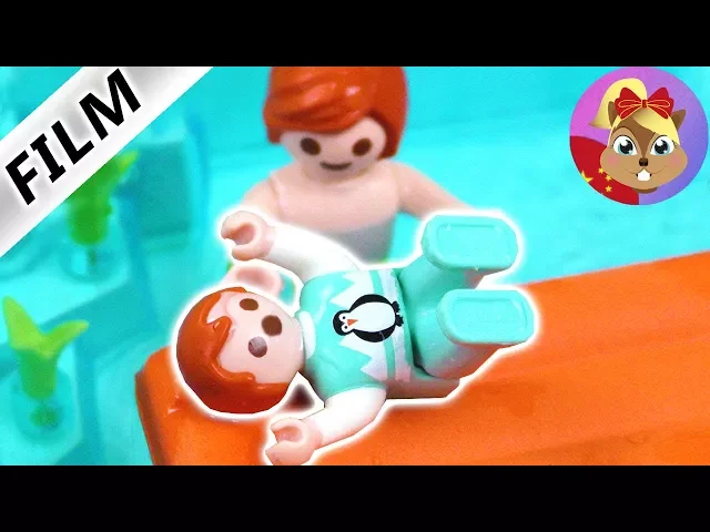 摩比游戏 playmobil 玩偶影片 艾玛不会游泳 溺水呛水了,这个怎么办